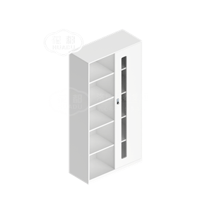 单开门文件柜