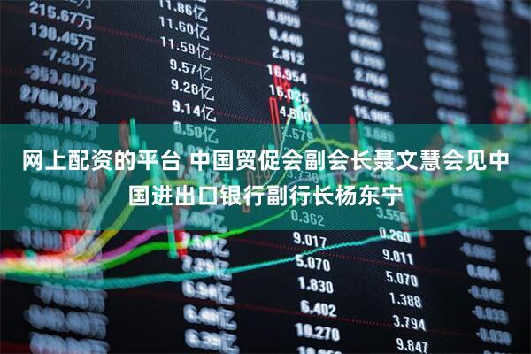 网上配资的平台 中国贸促会副会长聂文慧会见中国进出口银行副行长杨东宁